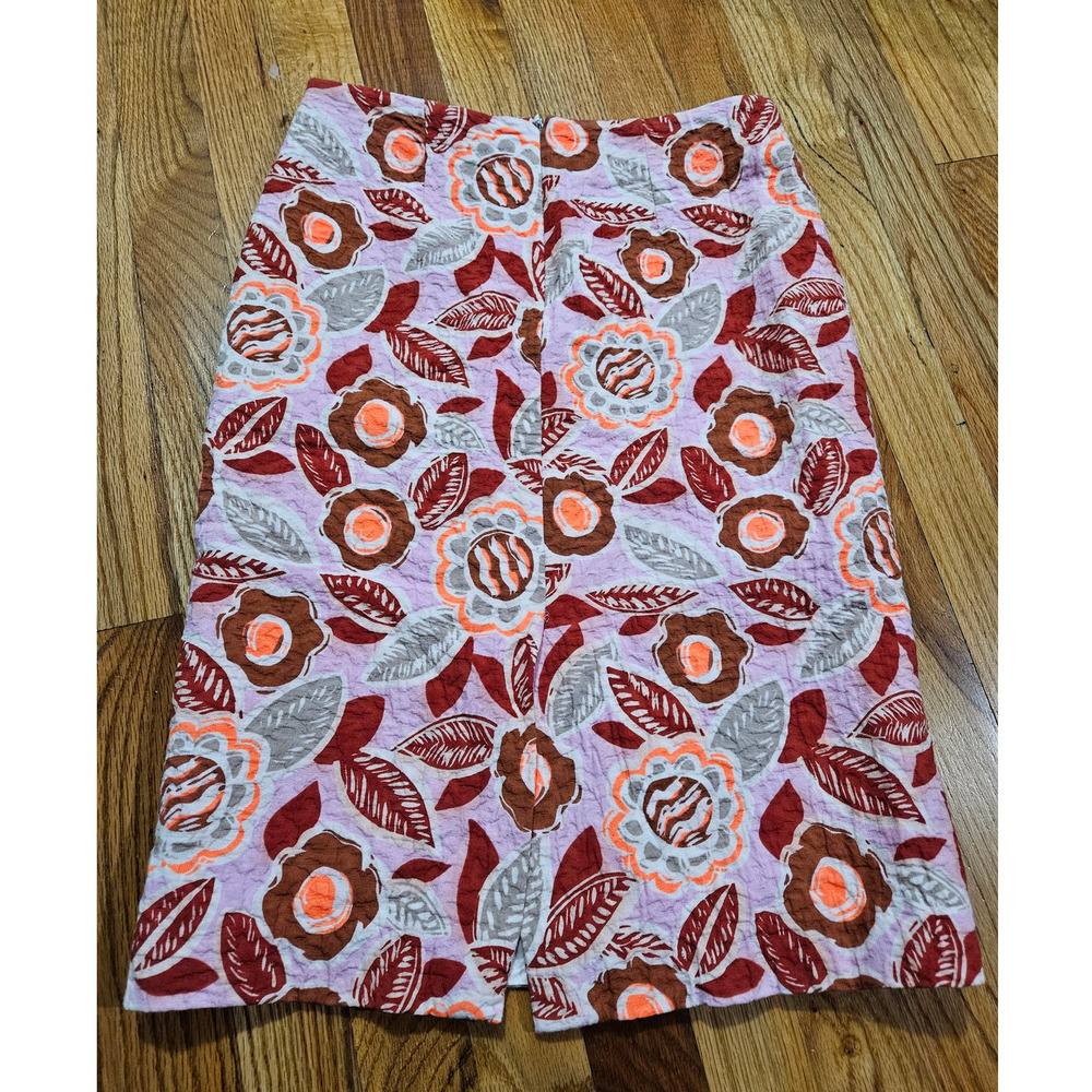 ❤️‍ Vintage Barneys New York Made In Italy Floral Cotton Skirt US 2 Y2K Designer - Picture 2 of 8